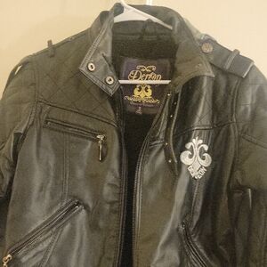 Black Leather Jacket for Men